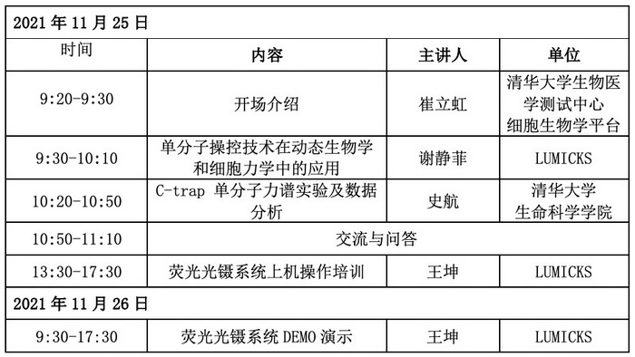 2021.11.25 細胞生物學平臺C-Trap熒光光鑷系統Workshop日程安排.jpg